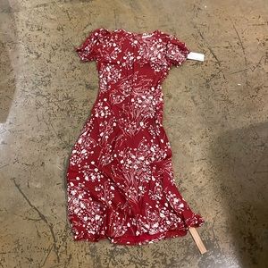 Reformation linen dress brand new